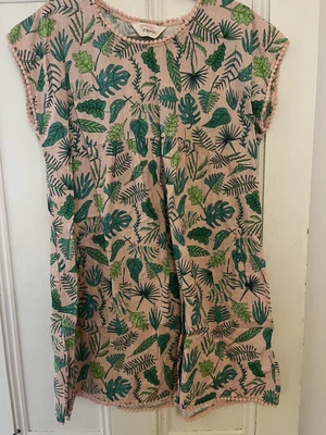 $49 • Buy Gorman Fern Pink And Green Dress Organic Cotton