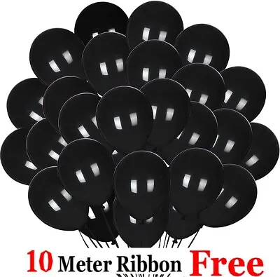 100PCS Gold HELIUM 10  Metallic / Pearl Latex Balloons Wedding Birthday Party • $3.78