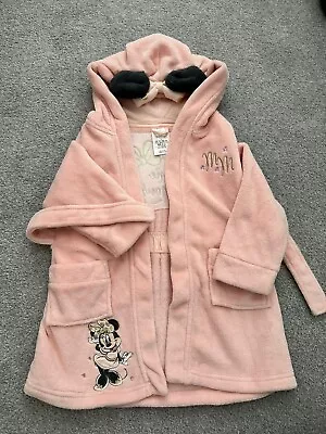 Disney Store Minnie Mouse Dressing Gown Age 3 • £2.50