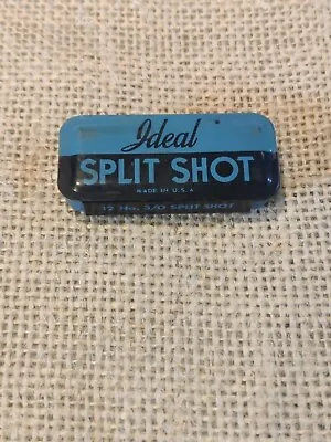 Vintage Ideal Split Shot “TAKE A BOY FISHING TODAY” TIN W/Shot  • $7.99