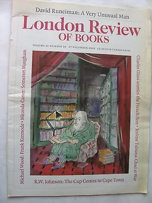 LONDON REVIEW OF BOOKS 2009 Somerset Maugham Bill Clinton John Piper Don Coles • £8.50