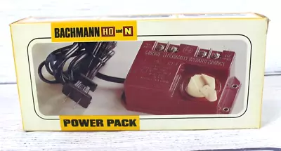 Vintage Bachmann HO And N Scale Item No 6605 Power Pack Train Transformer • $16.99