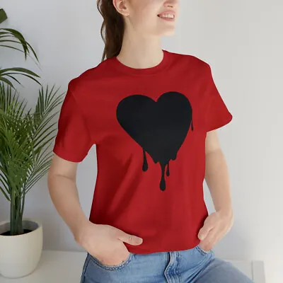 Dripping Heart Shirt Melting Heart Valentines Mom Valentines Shirt Valentines • $19.94