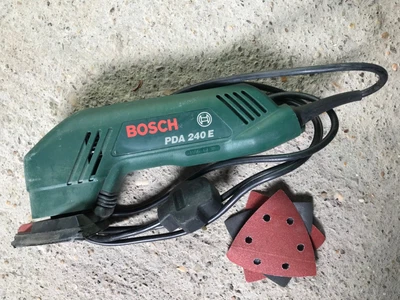£19.99 • Buy BOSCH Delta Sander PDA 240E + Sanding Discs Electric Detail Sander