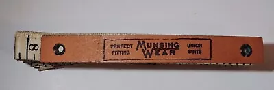 Vintage Munsingwear Union Suits Tailor's Tape Measure • $22