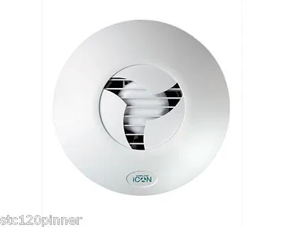 AIRFLOW ICON ECO 15 EXTRACTOR FAN 72683501  ICON15  BRAND NEW  230v 3000+ Sold • £52.99