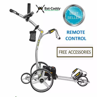 Silver Bat Caddy X4R Adv SL Li Remote Powered Golf Cart+FREE Accessories • $1099.95