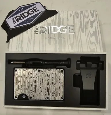 $125 • Buy The Ridge Damascus Wallet- BRAND NEW!!!
