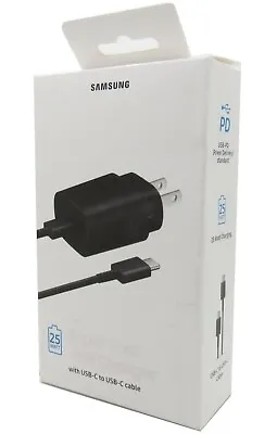 $12.92 • Buy Samsung 25W Super Fast Wall Charger USB-C For Samsung Galaxy S21 Ultra , S22 5G