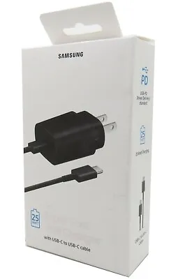 Samsung 25W Super Fast Wall Charger USB-C For Samsung Galaxy S21 Ultra  S22 5G • $12.92