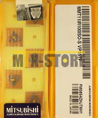 5pcs/box New Mitsubishi CNC Blade MMT11IR100ISO-S VP15TF • $23.08