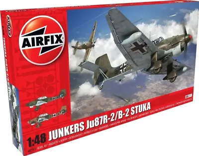 $33.99 • Buy Airfix 1/48 German Ju-87R2/B-2 Stuka Plastic Kit A07115