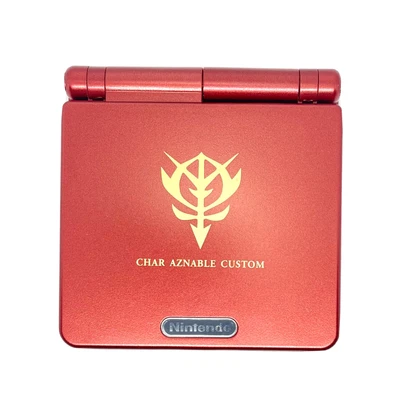 $184.95 • Buy Gundam CHAR GameBoy Advance SP GBA SP IPS V3 Screen Backlit Screen New Battery