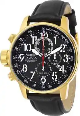 Invicta I-Force Lefty Chronograph Quartz Black Dial Men's Watch 28741 • $73.89