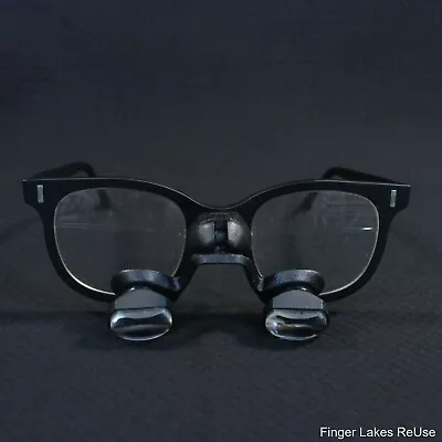 Vintage Dental Surgical Telescopic 2.5x Magnification Flip-Up Glasses • $99.99