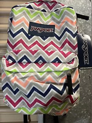 NWT - JanSport Backpacks - Cyber Pink Summ • £38