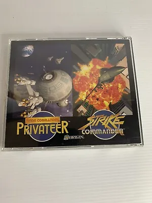 $80 • Buy Strike Commander & Privateer Pc Game Origin RARE 1994