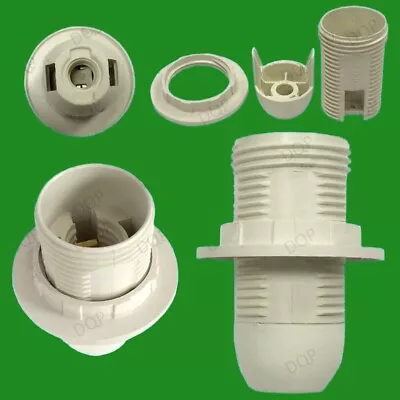 Small Edison Screw SES E14 Light Bulb Lamp Holder Pendant Socket Lampshade Ring • £1.99