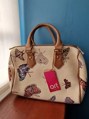 * Signare Barrel Bag Butterfly Handbag Butterflies Shoulder Bag Bowling Bag • £9.99