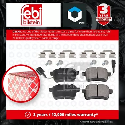 Brake Pads Set Fits ALFA ROMEO GIULIETTA 940 2.0D Rear 10 To 20 71770092 Febi • £22.14