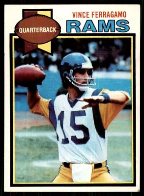 1979 Topps Vince Ferragamo B Rookie FREE SHIPPING Los Angeles Rams #409 • $3.79