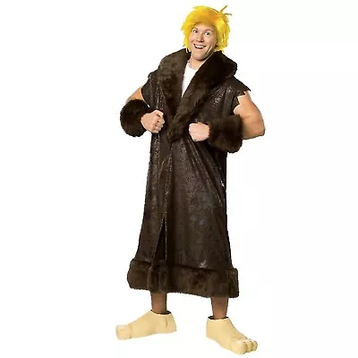 Barney Rubble Deluxe Mens Costume Licensed TV Movie Cartoon Caveman 6 Piece • $69.95