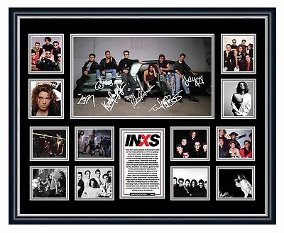 $119.99 • Buy Inxs Michael Hutchence Farriss Signed Limited Edition Framed Memorabilia