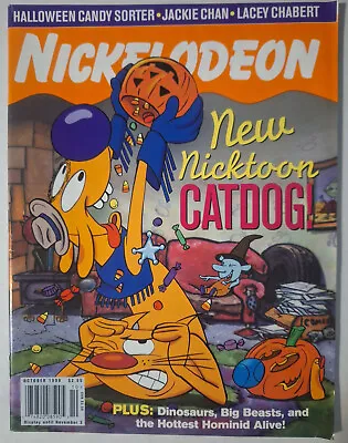 Nickelodeon Magazine (Oct. 1998) Jackie Chan Lacey Chabert Interviews; HTF • $29.99
