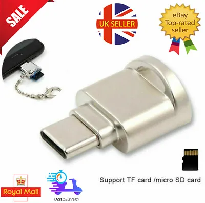 £1.88 • Buy USB Type C 3.0 Memory/SD/TF Card Reader OTG Fast Data Sync SDHC Adapter Android