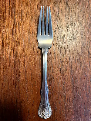 Antique Reed & Barton 6  Sterling  Devon  Salad Lunch Fork 1911 Monogram B • $20