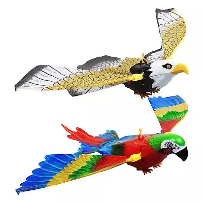 Electronic Interactive Flying Bird Cat Toy Hanging Pet Stimulation Exercise • $8.87