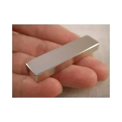 2 Gold Silver Rectangle Magnets Detect Rare Earth Metal Plating Tester Neodymium • $9.25