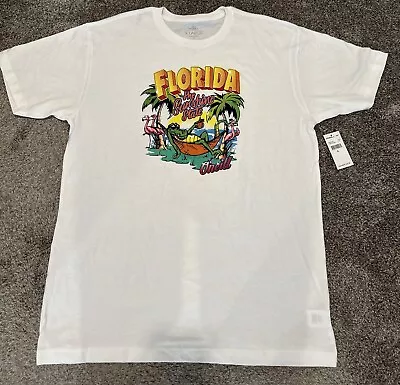 Men's O'Neill Florida The Sunshine State T Shirt Size XL Beach Summer Alligator • $17