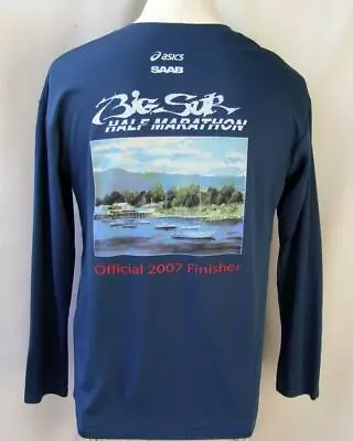 Big Sur Half Marathon Jersey M Vtg 2007 Finisher Shirt Monterey Bay CA Race SAAB • $25.99