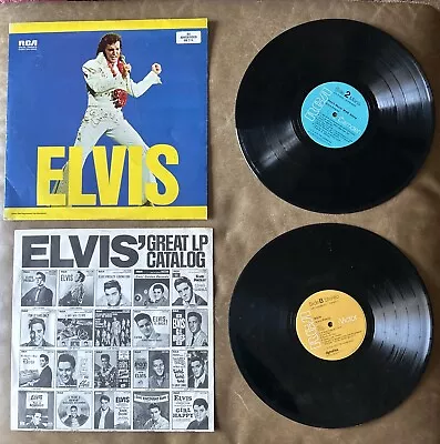 ELVIS PRESLEY  Elvis  TWO RECORD 2XLP SET 1973 RCA DPL20056 • $10