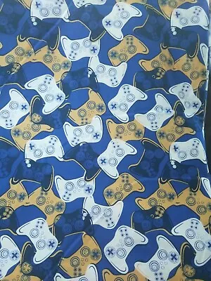 PS Controller Fabric Xbox Controller Video Game Fat Quarter   Half Yard  Yard  • $4.50