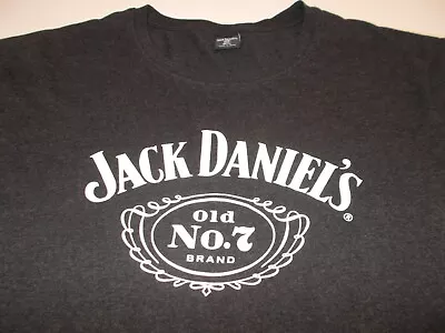 Jack Daniels Logo T-shirt - 6xl - Grey - See Desc For Sizing • $24.99