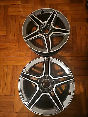 2 Mercedes W204 C63 AMG BORBET 205 40 R19 REAR Wheels Rims Set Staggered OEM • $600