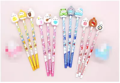 Molang Mini Figure Pencil Set 12ea Official Licensed • $11.80