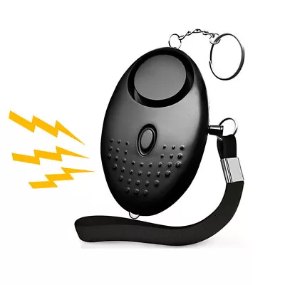 Personal Safety Alarm Keychain Panic Alarm For Women Men Kids LED Light 140db • £2.67