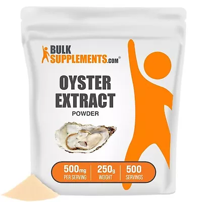 BulkSupplements Oyster Extract Powder - 500 Mg Per Serving • $14.96