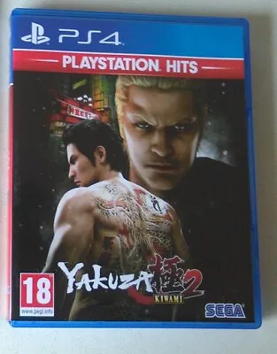 PLAYSTATION 4 Game YAKUZA KIWAMI 2 Pal PS4 Sega FEATURING THE MAJIMA SAGA Rare . • $89.99