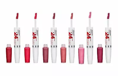 Maybelline Superstay 24 Color 2-Step Lip Color & Balm Topcoat CHOOSE YOUR SHADE • $7.98