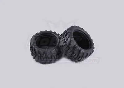 $12.95 • Buy 2 Turnigy 1/16 Monster Beatle Tires Id 50mm Od 72mm Width 38 Mini E-revo Tyres