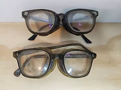 GLASSES American Optical Flexi-Fit Vintage Safety Glasses Screen Protectors • $99.99