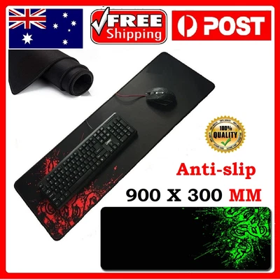$15.99 • Buy Mouse Keyboard Mat Non-Anti Slip Pad Large Laptop Gaming PC Computer Desk Large