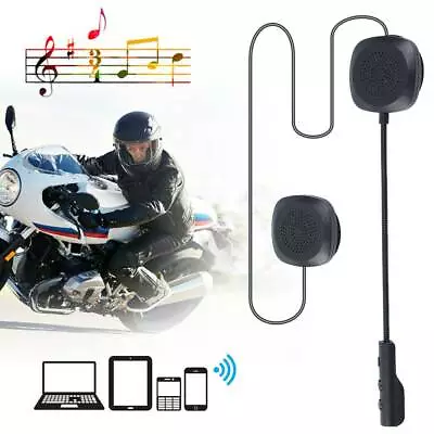 Hands-Free Motorcycle Helmet Headset Wireless Bluetooth 5.0 Headphone Speaker • $13.79