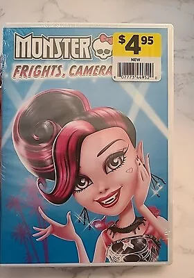 NEW Sealed! Monster High Frights Camera Action DVD 2017 With 3 Animated Shorts • $7.19