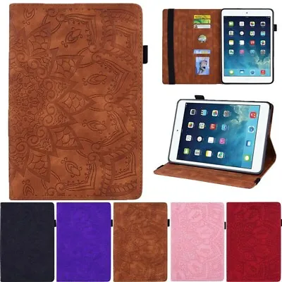 For Apple IPad Series Shockproof Flip PU Leather Stand Case Cover Wallet Shell • £14.39