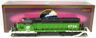 $233.19 • Buy MTH 20-2217-1 Burlington Northern SD40 Diesel Engine #6734 With PS 1.0 LN/Box